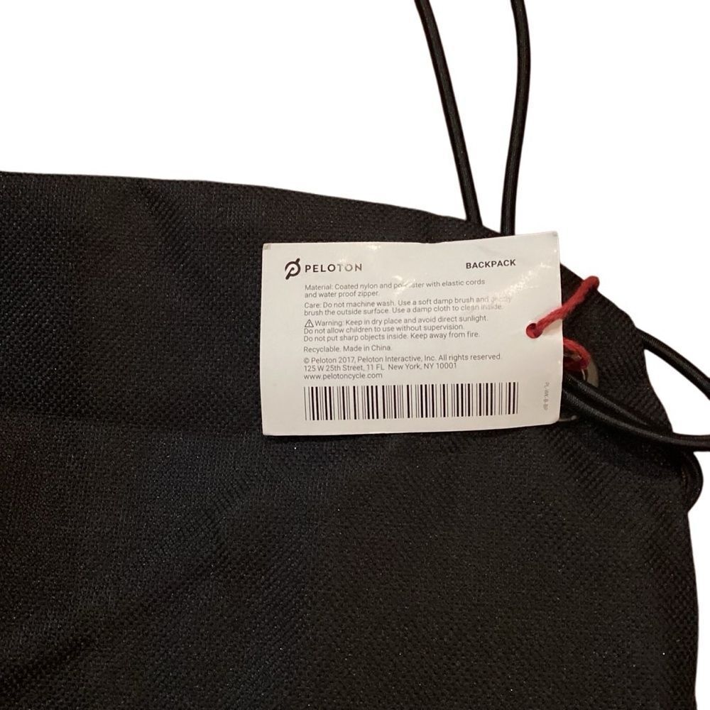 NWT Peloton drawstring backpack - Picture 5 of 9